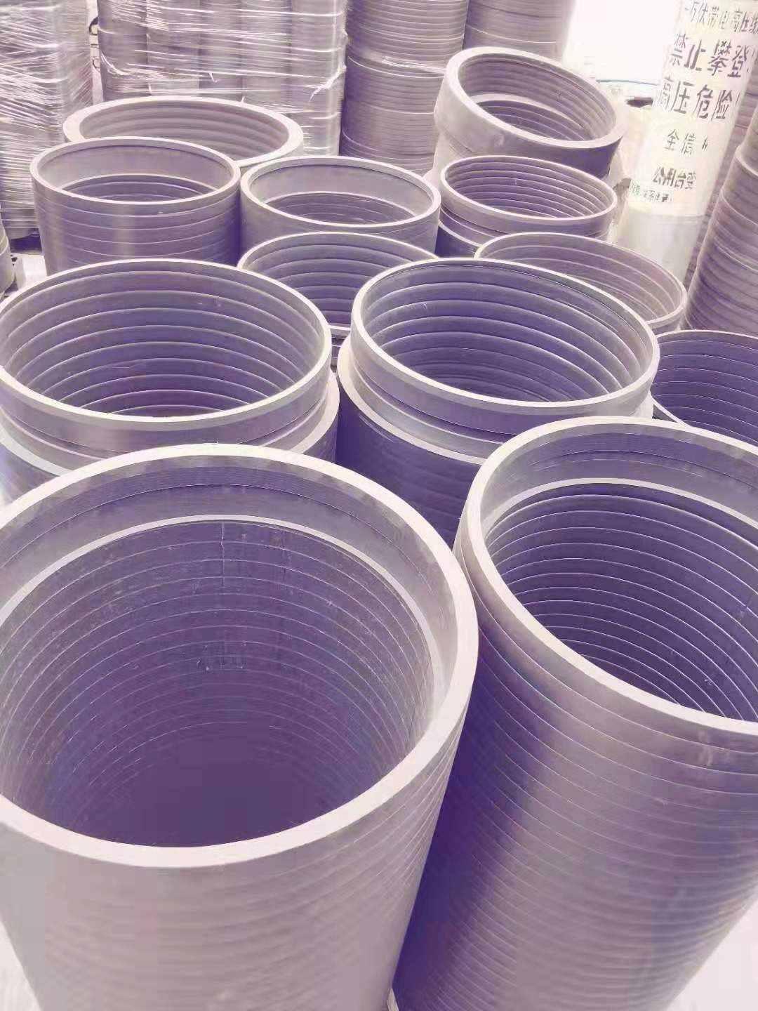 雙密封自鎖式承插接口HDPE復(fù)合實(shí)壁排水管